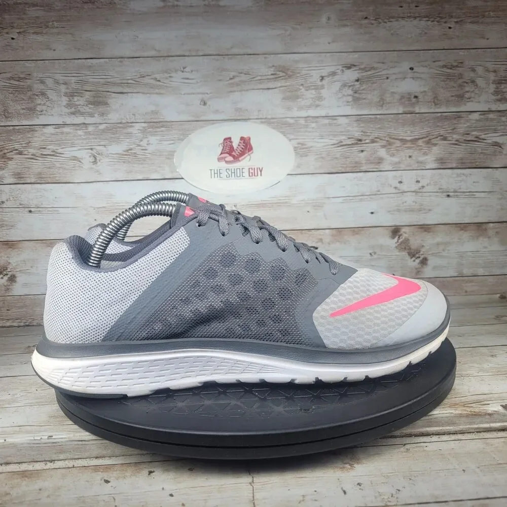 Nike FS Lite Run 3 Women's Size 10 Low Pink W Athletic Running Shoes